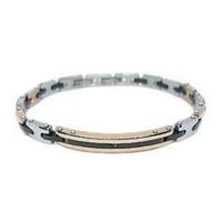 Bracelet Zancan Man Hi-Tekh 2.0 in Steel EHB215 - EHB215